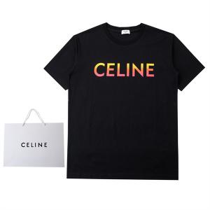 人気高いCELINEコピー セリーヌ半袖tシャツ 通販 2色展開 幅広いコーデで活躍 カップルペアルック