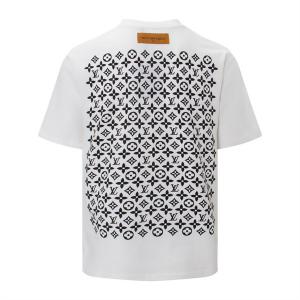 2色可選 セレブや芸能人からも愛用 ルイ ヴィトン LOUIS VUITTON 夏に爆発的な人気 Tシャツ/ティーシャツ_ルイ ヴィトン LOUIS VUITTON_ブランド コピー 激安(日本最大級)