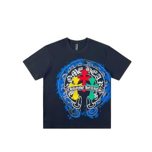 人気爆発 2色可選　着心地が良い　クロムハーツ CHROME HEARTS 半袖Tシャツ　注目度の高い_クロムハーツ CHROME HEARTS_ブランド コピー 激安(日本最大級)