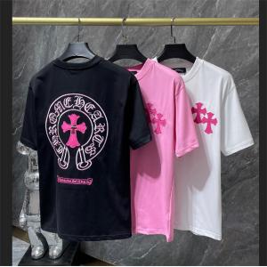 今季掲げているブランド クロムハーツ CHROME HEARTS 半袖Tシャツ 2色可選 男女兼用 春夏の流行をチェック_クロムハーツ CHROME HEARTS_ブランド コピー 激安(日本最大級)