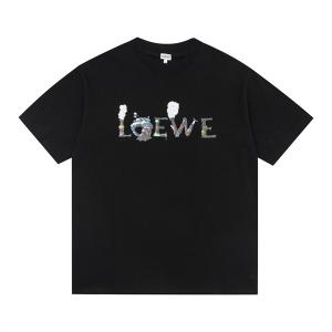 通気性、着心地がいいロエベ コピーLOEWE人気のメンズのクルーネック半袖Tシャツ激安