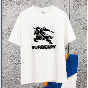 知的優秀アイテム バーバリー夏の王道　適度な上品さ  BURBERRY 2色可選洗練されたスタイル  Tシャツ/ティーシャツ_半袖Tシャツ_メンズファッション_スーパーコピーブランド激安通販 専門店  