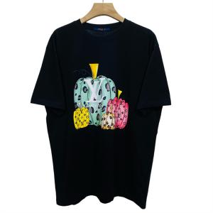 ヴィトン 服 コピーLOUIS VUITTONお買い得セールエレガントなデザイン普段使いｔシャツ男性用半袖夏服黒白赤色