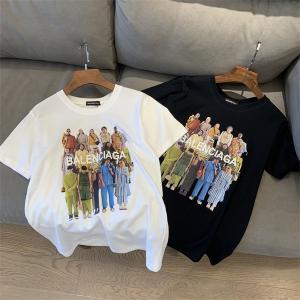 抜群春夏 BALENCIAGA バレンシアガコピー半袖 Tシャツ スタンド 2色可選メンズファッション_スーパーコピーブランド激安通販 専門店