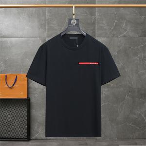 大注目トレンド 今年春夏ファション流行り PRADA プラダ 半袖Tシャツ 2色可選_Tシャツブラウスシャツ_レディースファッション_スーパーコピーブランド激安通販 専門店