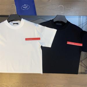 春夏の流行りトップス春夏も引き続きトレンド PRADA プラダ 半袖Tシャツ _メンズファッション_スーパーコピーブランド激安通販 専門店