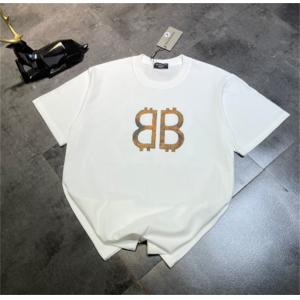 春夏のトレンドアイテム 2色可選 Tシャツ/ティーシャツ  夏のフレッシュな気分に バレンシアガ BALENCIAGA_半袖Tシャツ_メンズファッション_スーパーコピーブランド激安通販 専門店