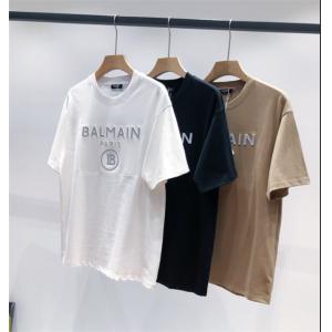 男女問わず人気BALMAINロゴバルマンｔシャツコピー 持っ...