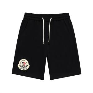 春夏新作 モンクレールハーフパンツスーパーコピー MONCLER ブラック通販ショッピング