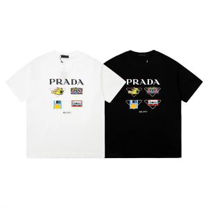 肌に馴染みやすい 春夏新作 プラダ PRADA 半袖Tシャツ 話題の新作到着！_メンズファッション_スーパーコピーブランド激安通販 専門店