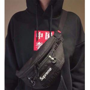 Supreme 19ss Waist BagSUPREME　シュプリームウェストバッグコピー　質感が美しい旅行用かばん 人気 激安