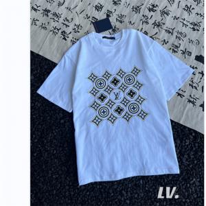 SALE開催 LOUIS VUITTON Tシャツ\\半袖 春夏新作 自然な肌触りルイ ヴィトン_ルイ ヴィトン LOUIS VUITTON_ブランド コピー 激安(日本最大級)