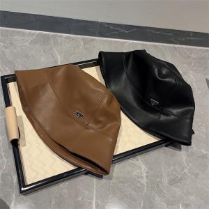 雑誌掲載アイテム プラダバケットハットレザー PRADA キャップ 春夏新作ファッション_スーパーコピーブランド激安通販 専門店