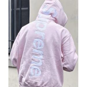 型崩れしにくいSUPREME FW23 WEEK8 SATIN APPLIQUE HOODIE 軽快に着こなせる_シュプリーム SUPREME_ブランド コピー 激安(日本最大級)