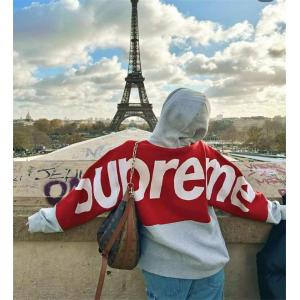 SUPREME BIG LOGO JACQUARD HOODED SWEATSHIRTシュプリーム 雑誌掲載人気アイテム アイテム SUPREME_シュプリーム SUPREME_ブランド コピー 激安(日本最大級)