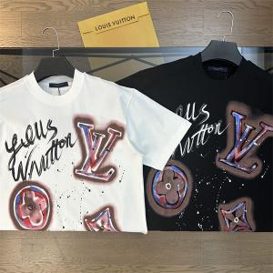 トレンドを追求した新作 Tシャツ/ティーシャツ 2色可選 人気新色が登場 ルイ ヴィトン LOUIS VUITTON_ブランド コピー 激安(日本最大級)