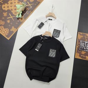 爆買い正規品カジュアルコーデ幅広いノンストレスｔシャツ半袖夏トップスブラックホワイトブルーFENDIフェンディ 激安