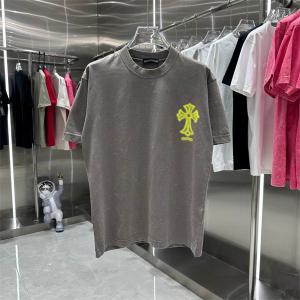 2色可選 コーデに新しさが混在する 半袖Tシャツ クロムハーツ シックスタイリングに挑戦 CHROME HEARTS__ブランド コピー 激安(日本最大級)