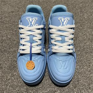 オシャレに圧倒的な人気の LOUIS VUITTON ルイ ヴィトン  LV Trainer 新定番人気セール カジュアルシューズ__ブランド コピー 激安(日本最大級)