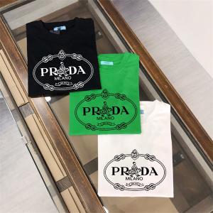 上質 大人気 夏 PRADA プラダ 半袖 Tシャツ__メンズファッション_スーパーコピーブランド激安通販 専門店