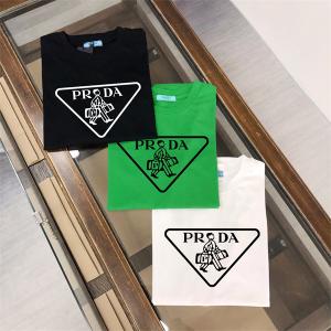 春夏新作 PRADA プラダ 半袖 Tシャツ__メンズファッ...