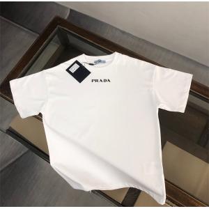 春夏新作 PRADA プラダ 半袖 Tシャツメンズファッショ...