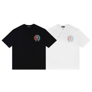 お洒落アイテム　半袖Tシャツ 2色可選　クロムハーツ CHROME HEARTS 個性をプラス__ブランド コピー 激安(日本最大級)