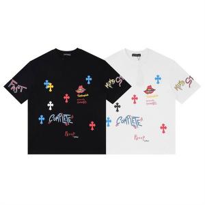 最新シーズンがやってきた 2色可選 CHROME HEARTS クロムハーツ 半袖Tシャツ今年も量産！_ブランド コピー 激安(日本最大級)