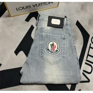MONCLER 数年愛用しても人気アイテム デニムパンツ 特に話題なの上品　即完売 モンクレール 最新トレンド2019年春夏コレクション_ブランド コピー 激安(日本最大級)