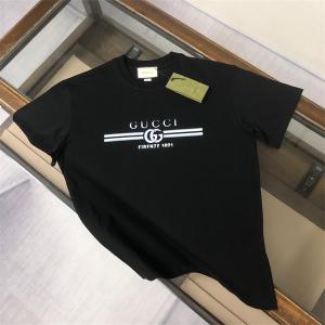 GUCC1 tシャツメンズコピー 驚きの破格値品質保証 ブラ...