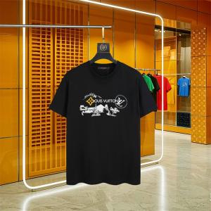 半袖Tシャツルイヴィトンｔシャツコピー スタイルアップ効果 春夏 LOUIS VUITTON _ブランド コピー 激安(日本最大級)