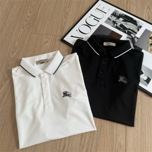 最新ファッション 今風の着こなし新品 バーバリーポロシャツコ...