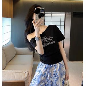 先取り！春夏トレンド クロムハーツ CHROME HEARTS 半袖Tシャツ ブランド コピー 激安(日本最大級)
