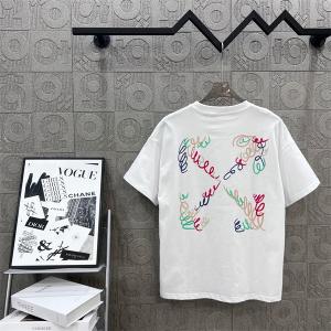デザイン性に心が踊る Off-White センスアップできるコーデ オフホワイト 半袖Tシャツ デイリーに使える_ブランド コピー 激安(日本最大級)