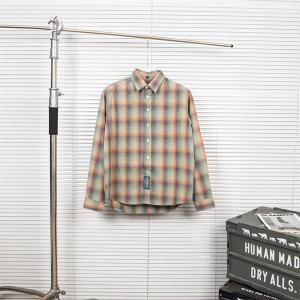 メゾン マルジェラMM6 シャツコピー Maison Margielaチェック柄長袖シャツ カジュアル  ユニセックス