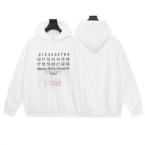 人气新品！シンプルで洗練されたメゾンマルジェラパーカーコピー数字ロゴフーディーMaison Margiela