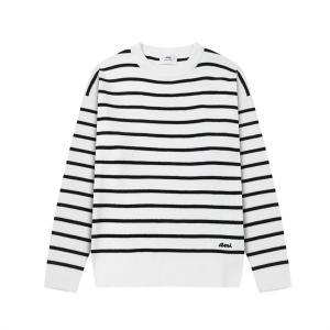 アミ パリスセーター コピー  AMI PARIS メンズ レディース ニット プルオーバー クルーネック 長袖 ボーダー柄 シンプル おしゃれ カジュアル 秋冬