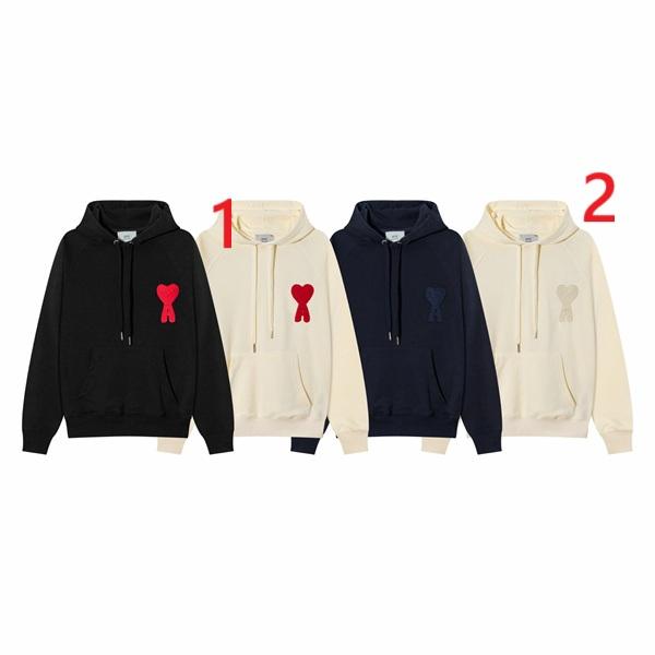 アミ パリスパーカーコピー AMI PARIS ロゴ入り カジュアル ユニセックス おしゃれ