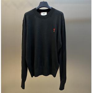 アミ パリス ニットコピー  AMI PARIS セーター新作人気ランキング秋冬コレクション黒色
