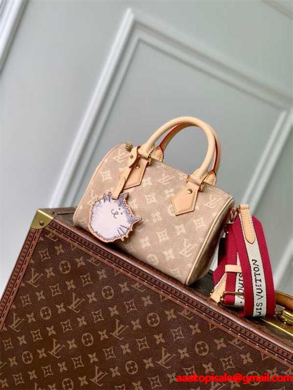 Louis Vuitton ルイ・ヴィトン コピー 激安 スピーディ20 バンドリエール Meowgram 高品質 コラボ ショルダーバッグ M15151