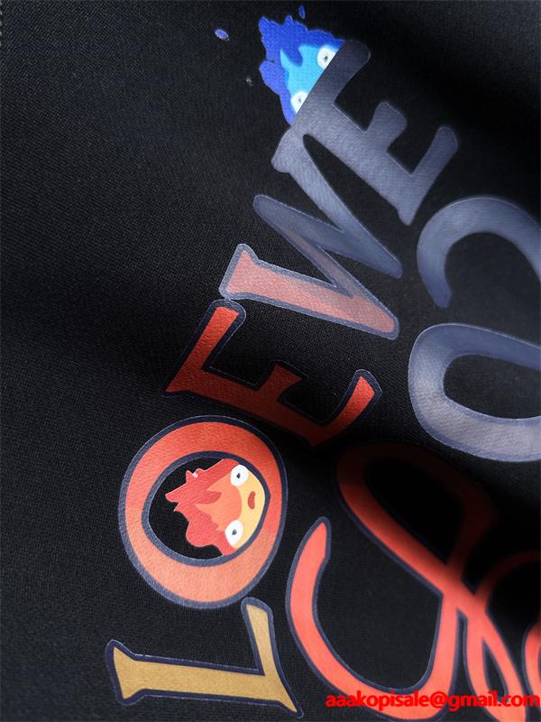 売れ筋 ロエベ LOEWE スーパーコピー スウェット ジブリコラボデザイン ホワイト 秋冬限定スタイル