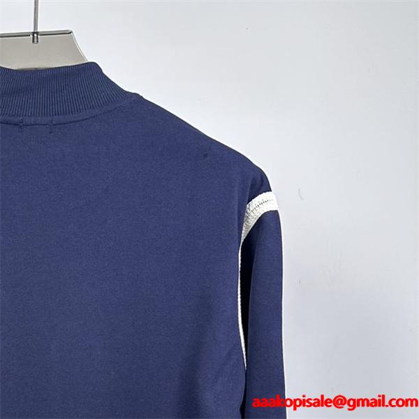 LOEWE スーパーコピー スウェット ロエベ ブラックライン入り モダンでスポーティなデザイン