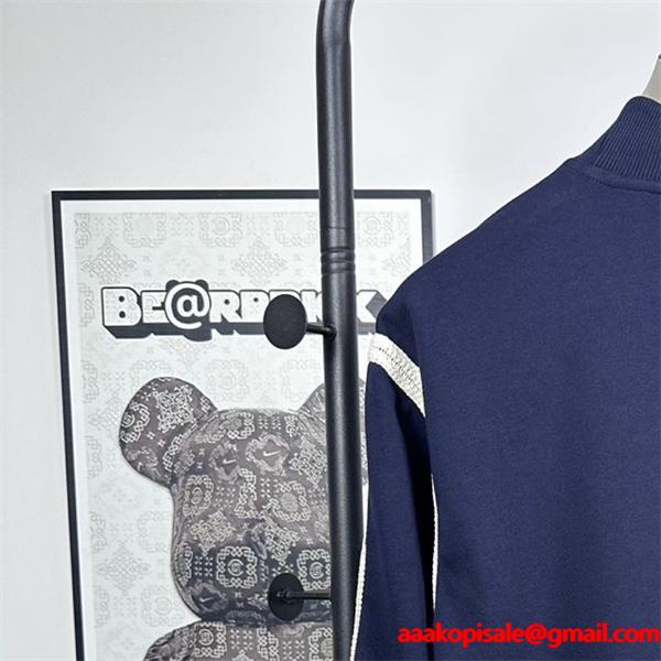 LOEWE スーパーコピー スウェット ロエベ ブラックライン入り モダンでスポーティなデザイン