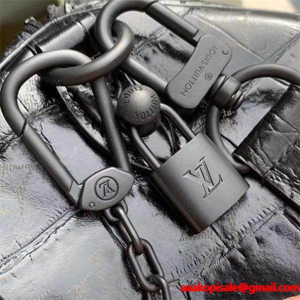 Louis Vuitton ルイ・ヴィトン コピー Speedy P9 30 スピーディ N87504 ブラック クロコダイルレザー 高品質 モノグラム ハンドバッグ