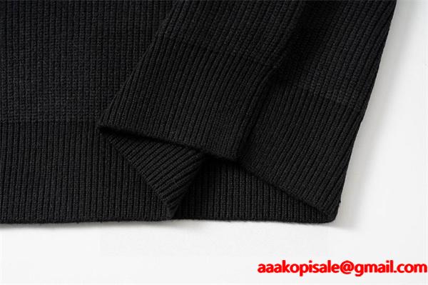 最新コレクション モダンブラック セリーヌ CELINE 偽物 2025秋冬ロゴ ニット セーター