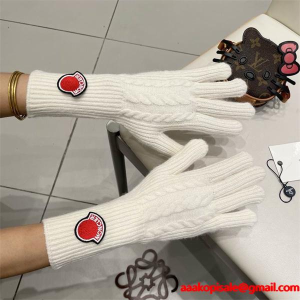 2025秋冬先行販売のMonclerモンクレール手袋コピー保温性に優れる防寒ブランド コピー 激安(日本最大級)