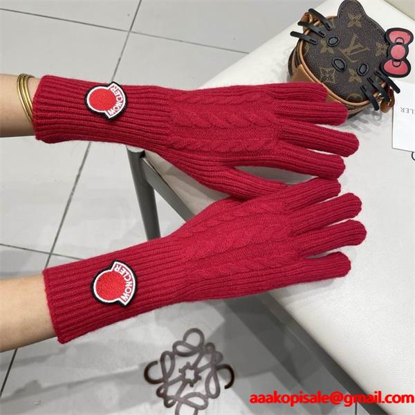 2025秋冬先行販売のMonclerモンクレール手袋コピー保温性に優れる防寒ブランド コピー 激安(日本最大級)