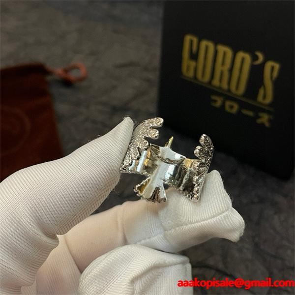 超人気GORO’Sゴローズ指輪コピー リング メンズ フリーサイズ リング激安通販 ヴィンテージ風 アクセサリー激安(日本最大級)