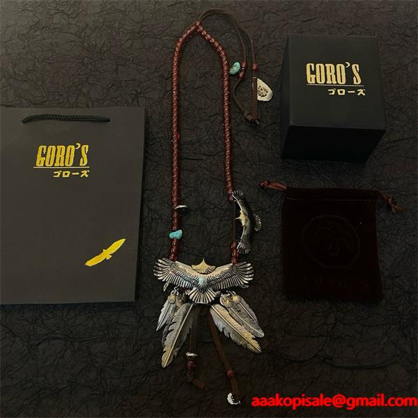 希少新作ゴローズネックレスコピーGORO’Sアクセサリー通販2025人気入手困難アイテム 通販ショッピング