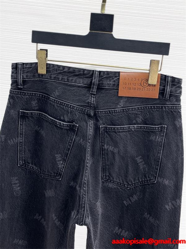 【新品】メゾン マルジェラジーンズコピー人気MM6デニムメンズファッション2025流行Maison Margiela通販ショッピング